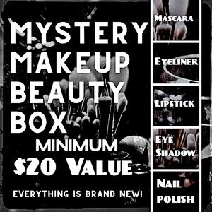 Mystery Makeup ~ Beauty Box
Everything is Brand New 
Minimum $20 Value